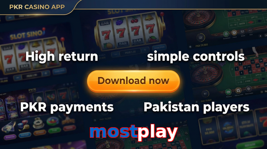 Main screen of Mostplay gamedownload page for PK players