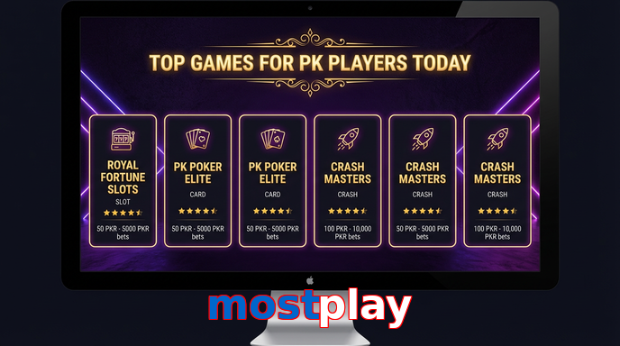 Payment and PKR controls in Mostplay
