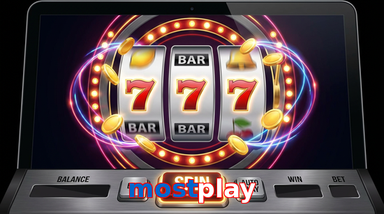Main screen of Mostplay slots page for PK players